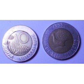 FINLAND 10 Markkaa 1993...