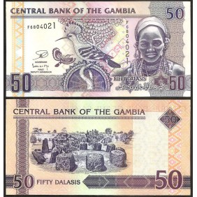 GAMBIA 50 Dalasis 2013
