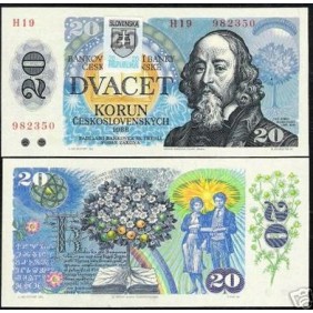 SLOVAKIA 20 Korun 1988...