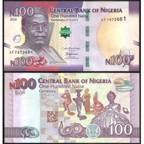 NIGERIA 100 Naira 2014...