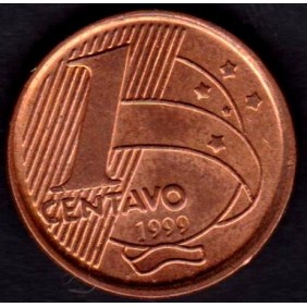 BRAZIL 1 Centavo 1999