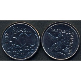 BRAZIL 500 Cruzeiros 1992...