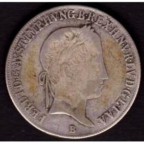 HUNGARY 20 Krajczar 1846 AG
