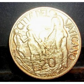 VATICANO 20 Lire 1998