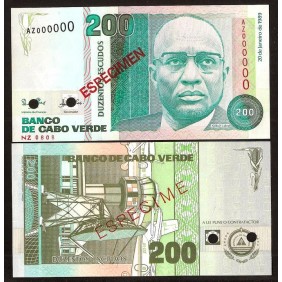 CAPE VERDE 200 Escudos 1988...