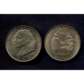 VATICANO 20 Lire 1995