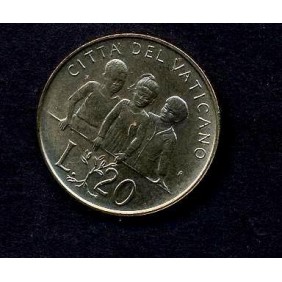 VATICANO 20 Lire 1992