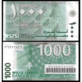 LEBANON 1000 Livres 2004