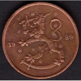 FINLAND 5 Pennia 1939