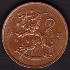 FINLAND 5 Pennia 1935