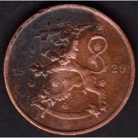 FINLAND 5 Pennia 1929