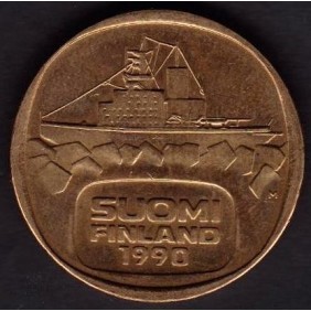 FINLAND 5 Markkaa 1990