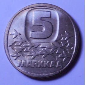 FINLAND 5 Markkaa 1982
