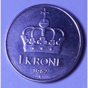 NORWAY 1 Krone 1982