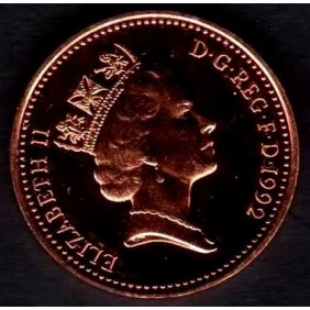 GREAT BRITAIN 1 Penny 1992