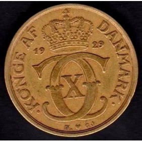 DENMARK 1 Krone 1929