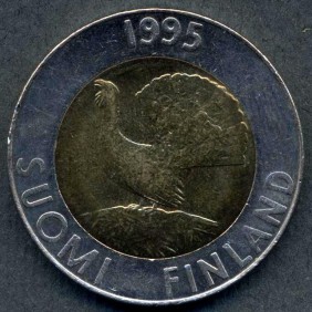 FINLAND 10 Markkaa 1995...