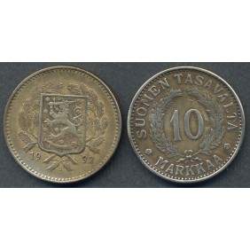 FINLAND 10 Markkaa 1932