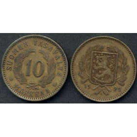 FINLAND 10 Markkaa 1929