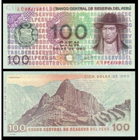 PERU 100 Soles de Oro 1976