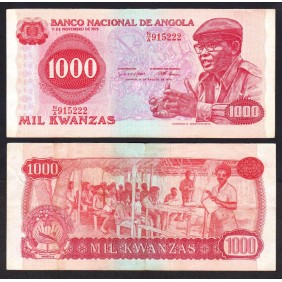 ANGOLA 1000 Kwanzas 1979