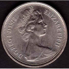 GREAT BRITAIN 5 Pence 1975