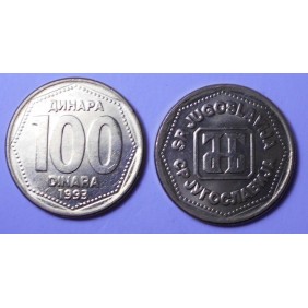 YUGOSLAVIA 100 Dinara 1993