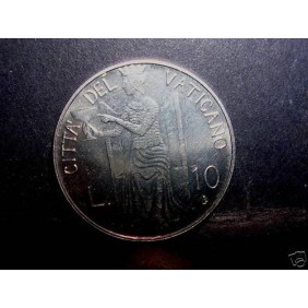 VATICANO 10 Lire 1980