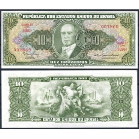 BRAZIL 1 Centavo on 10...