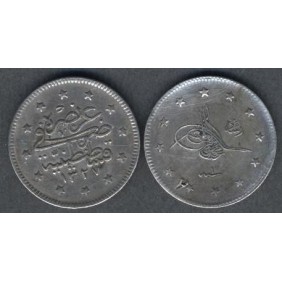 TURKEY 2 Kurush AH 1327/1 AG