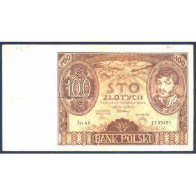 POLAND 100 Zlotych 1934