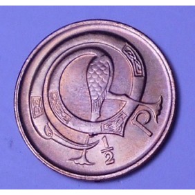 IRELAND 1/2 Penny 1980