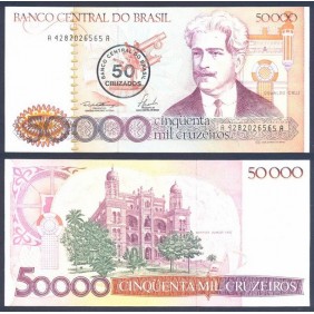 BRAZIL 50 Cruzados on...