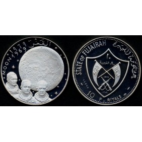 FUJAIRAH 10 Riyals 1970...