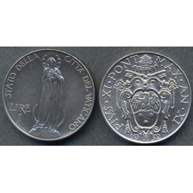 VATICANO Pio XI 1 Lira 1932