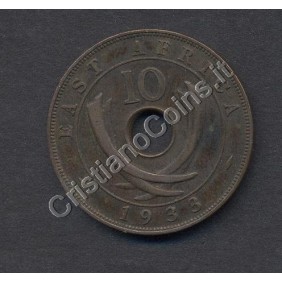 EAST AFRICA 10 Cents 1933...