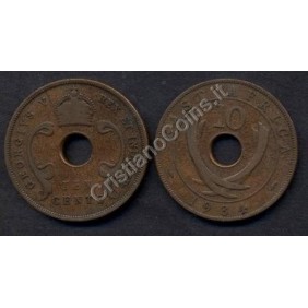 EAST AFRICA 10 Cents 1934...