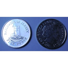 JERSEY 5 Pence 2012