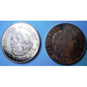 JERSEY 2 Pence 2012