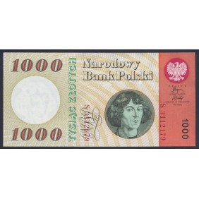 POLAND 1000 Zlotych 1965