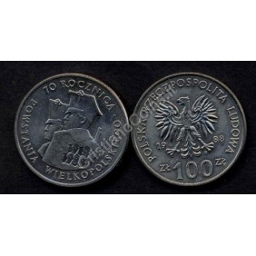 POLAND 100 Zlotych 1988...