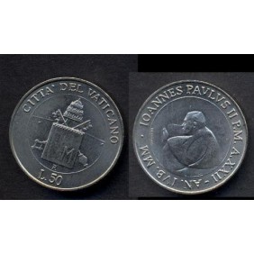 VATICANO 50 Lire 2000