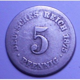 GERMANY EMPIRE 5 Pfennig...