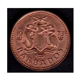 BARBADOS 1 Cent 1973