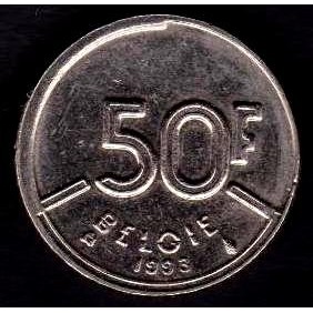 BELGIUM 50 Francs 1993 Belgie