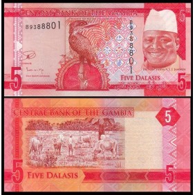 GAMBIA 5 Dalasis 2015