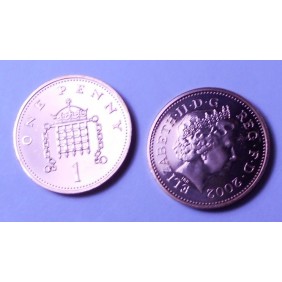 GREAT BRITAIN 1 Penny 2002