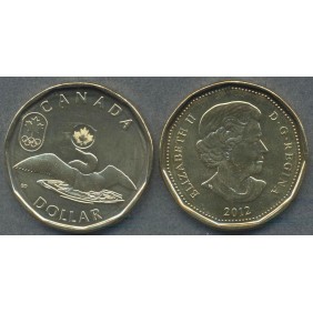 CANADA 1 Dollar 2012...