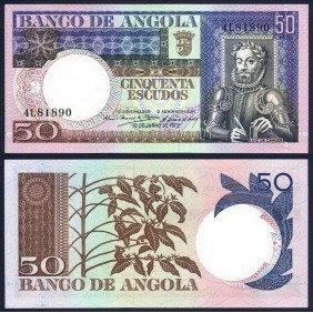 ANGOLA 50 Escudos 1973