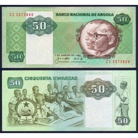 ANGOLA 50 Kwanzas 1984